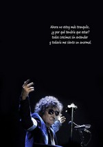 Charly Garcia no está más tranquilo