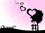 Figuras y corazones | Fondo para celular