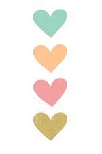 Cuatro corazones | Fondo de pantalla