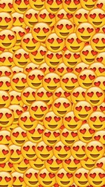 Emoticones de amor | Fondo de bloqueo