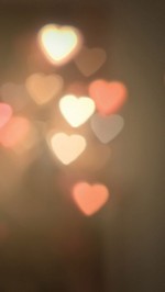 Corazones de luz | Fondo para whatsapp