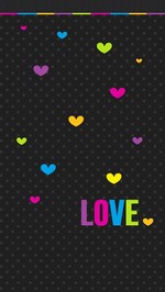 Amor y corazones | Fondo de pantalla
