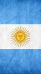Bandera Argentina horizontal