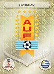 Logo AUF Uruguay - Mundial Rusia 2018