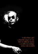 Indio Solari en blanco y negro | Fondo para smartphone