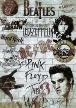 El muro del rock | Fondo para celular