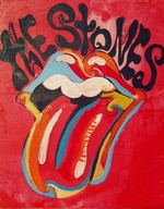 Logo Rolling Stones Pop Art | Fondo para celular