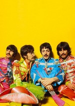 The Beatles y mucho color | Wallpaper para celular